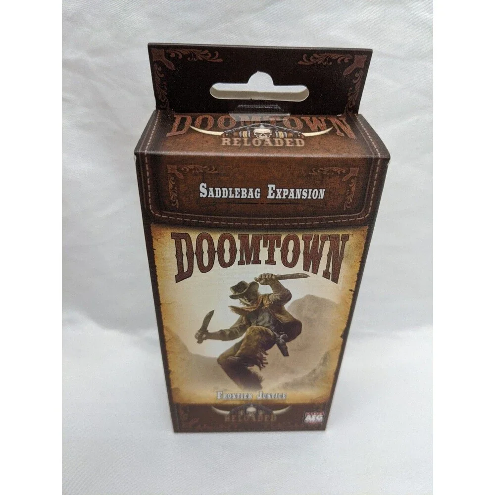 Lot Of (3) Doomtown Saddlebag Expansions Frontier Justice Double Dealin Election